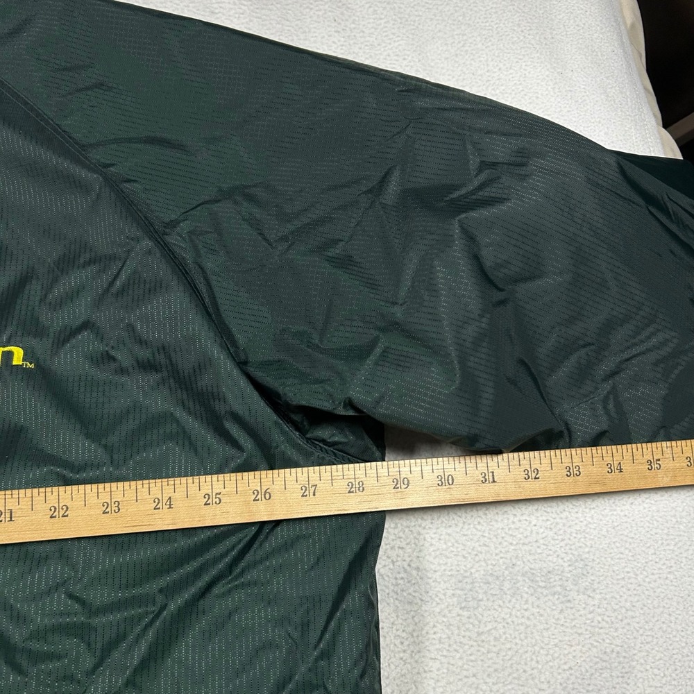 Nike Jacket Mens 2XL Green Oregon Ducks Hooded Quilted Parka Full Zip Sideline - Picture 8 of 14